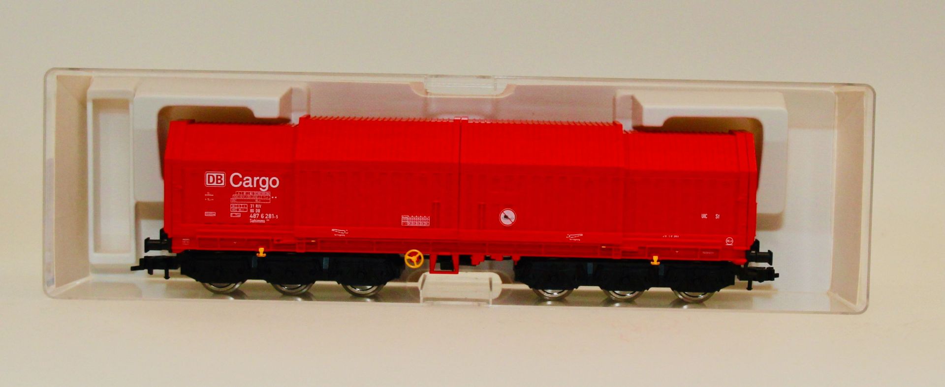 Fleischmann 5386 - Fleischmann - Schiebewandwagen DB Cargo Ep.V verkehrsrot H0/GL